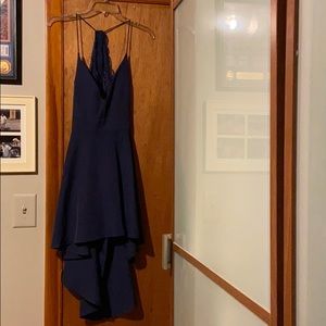 Navy blue formal dress